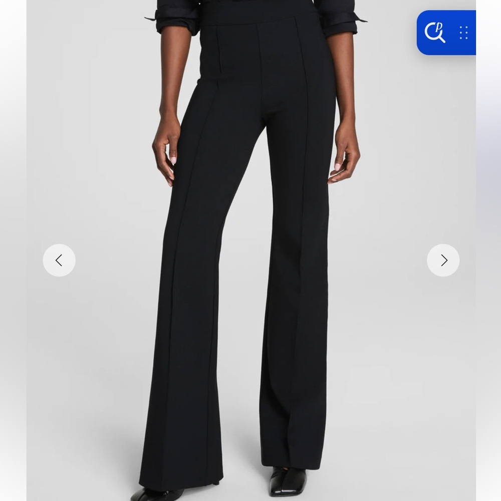 SPANX Black Flare Leg Women's Pants